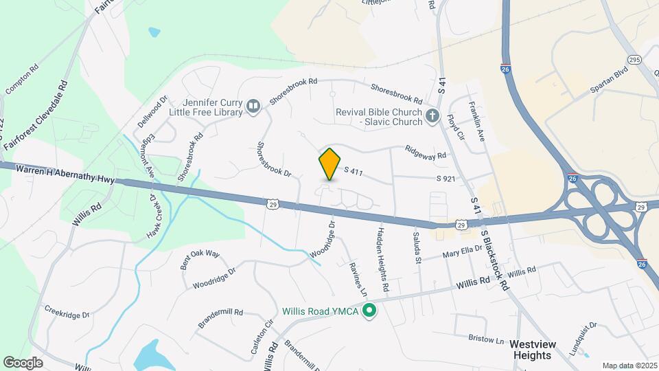 708 Peyden Ln Map and Location Details