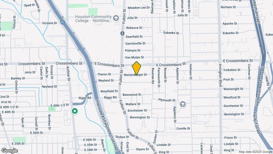 128 Weisenberger Dr, Unit 1 Map and Location Details