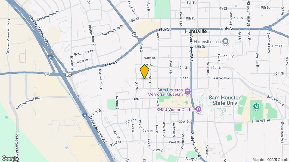 1609 Pin Oak Dr Map and Location Details