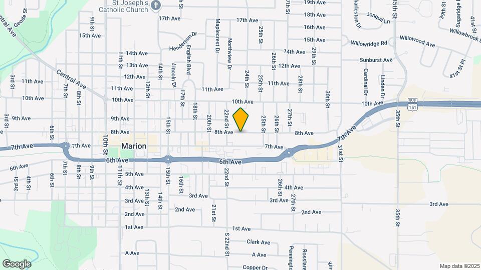 2315 8th Ave Map and Location Details