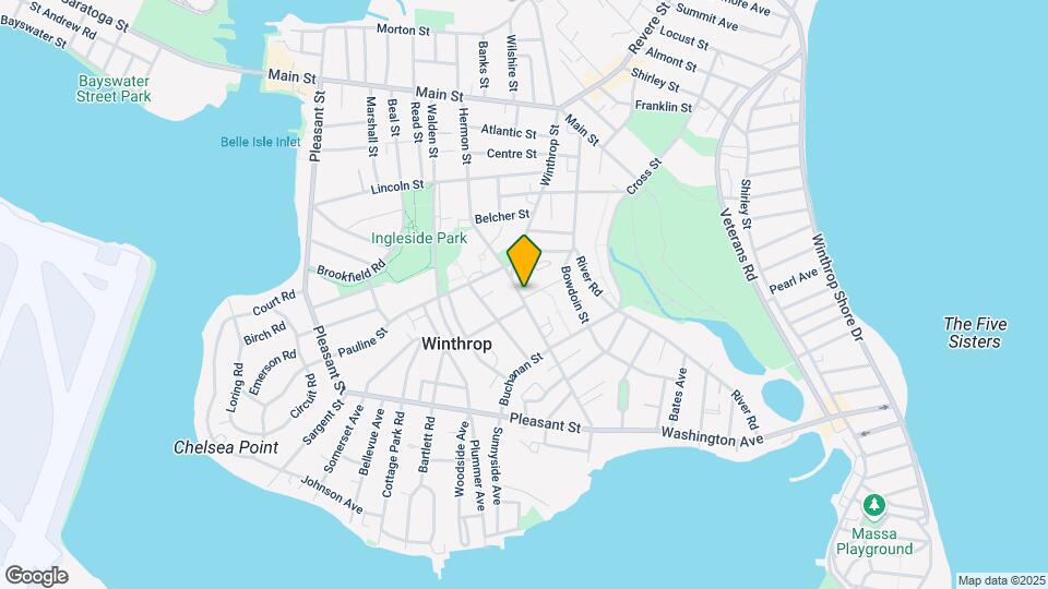 205 Winthrop St, Unit #8 Map and Location Details