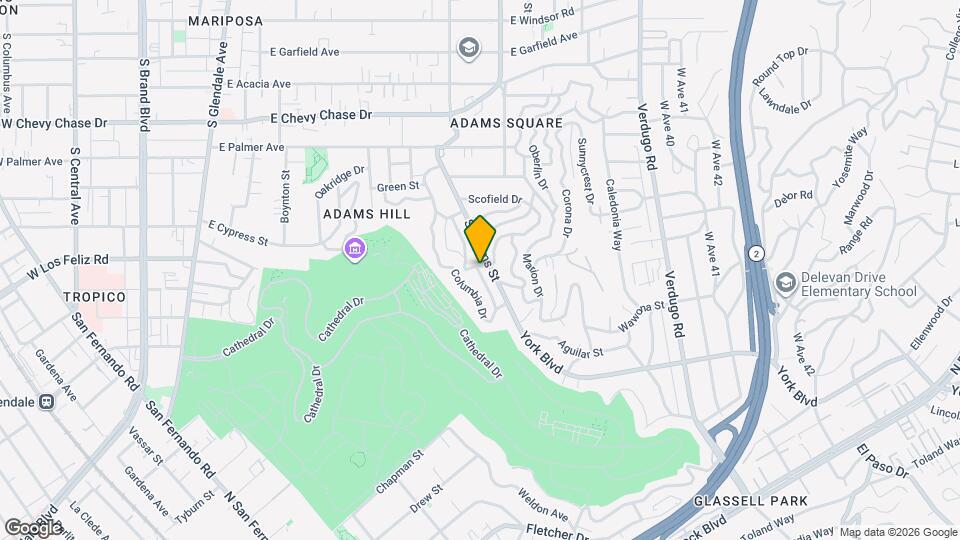 1402 Wellesley Dr Mapa y Detalles de la Ubicación