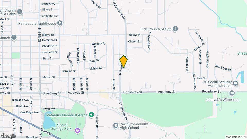 2209 Stoneybrook Rd Map and Location Details