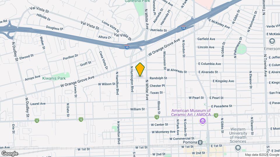 556 Randolph St Map and Location Details