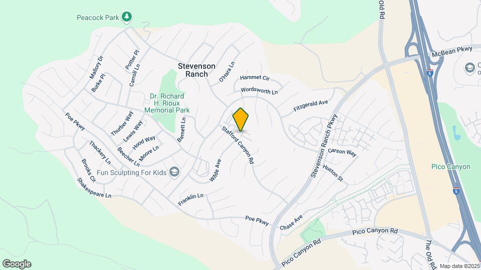 25935 Stafford Canyon Rd Map and Location Details