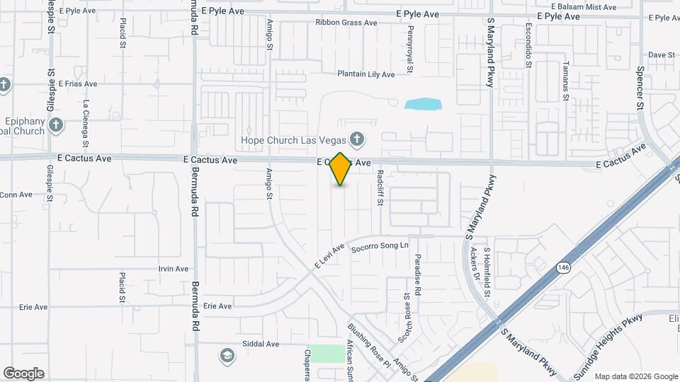 10585 Medicine Bow St Map and Location Details