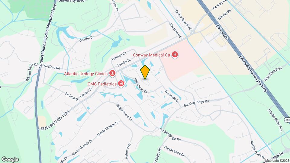 251 Myrtle Greens Dr Map and Location Details