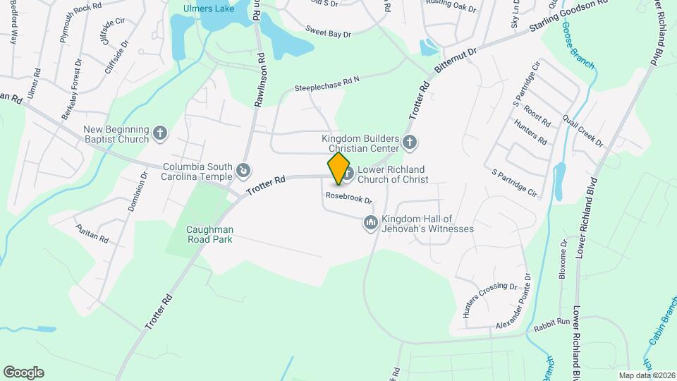 213 Rosebrook Dr Map and Location Details