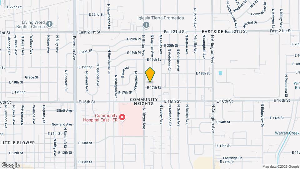 1720 N Layman Ave Map and Location Details