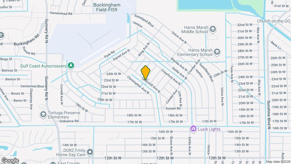 2027 Churchill Ave N Map and Location Details