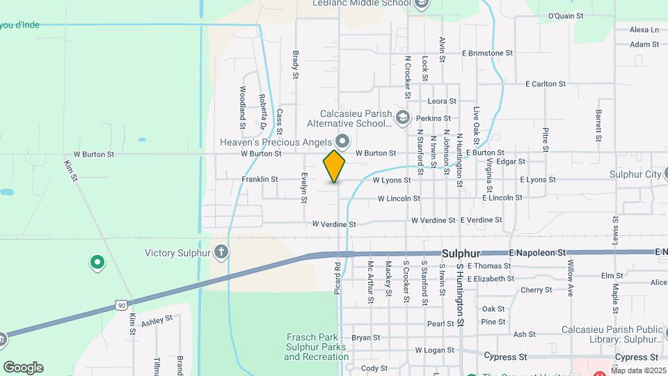 315 N Claiborne St Map and Location Details