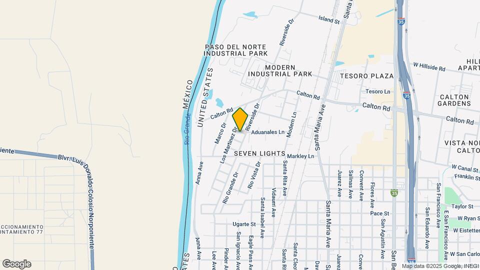 2705 Mauricio St Map and Location Details