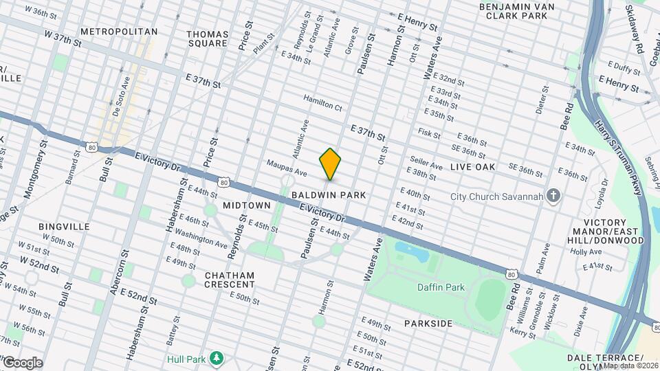 801 Maupas Ave Map and Location Details