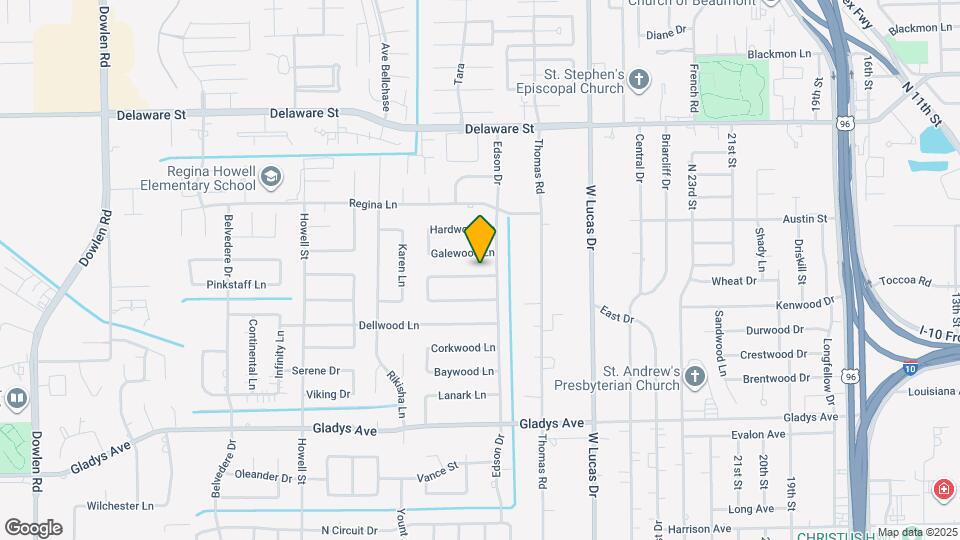 4640 Fieldwood Ln Map and Location Details