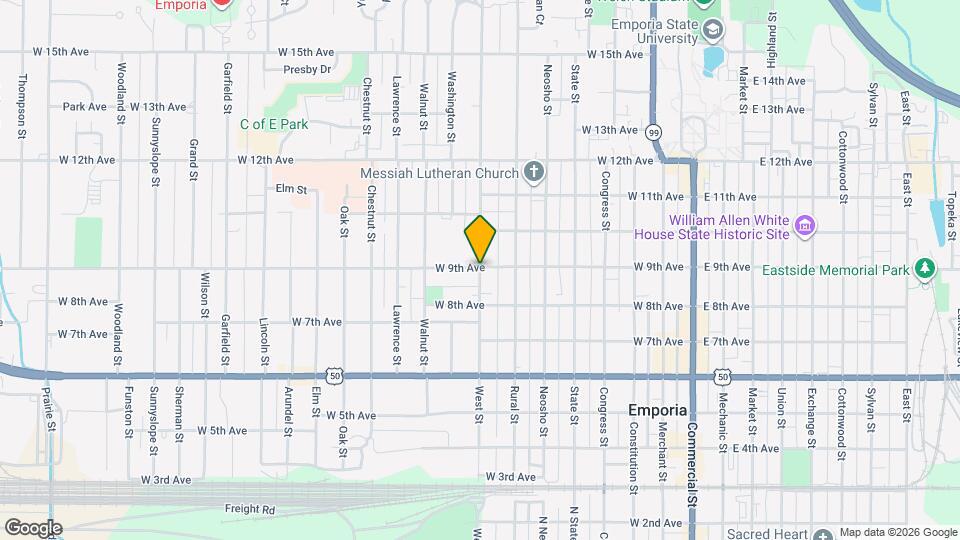896 West St Map and Location Details