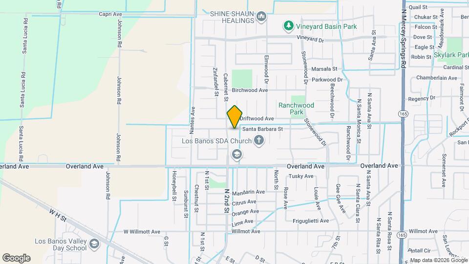 467 Santa Barbara St Map and Location Details