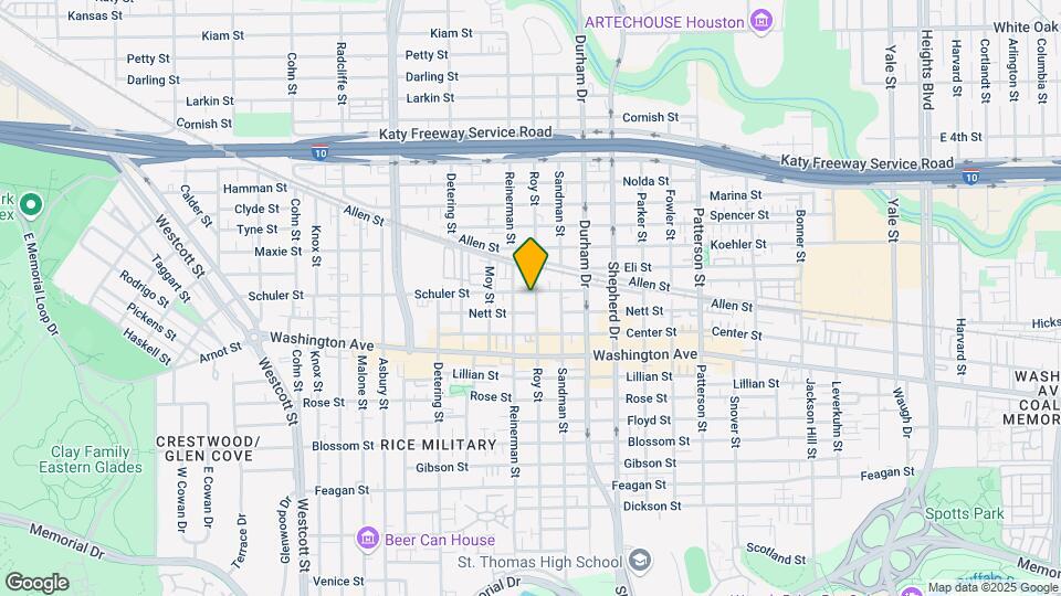 1205 Roy St Map and Location Details