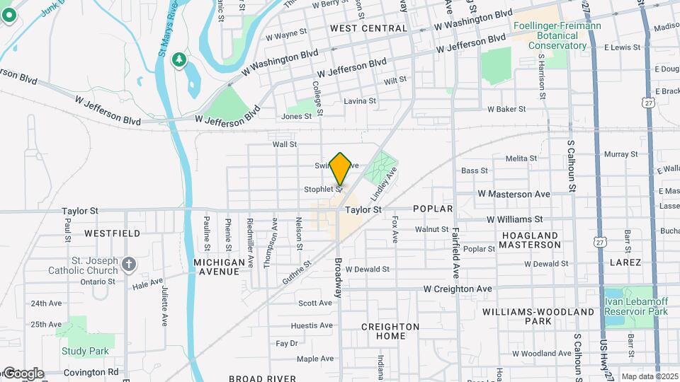 1013 Stophlet St Map and Location Details