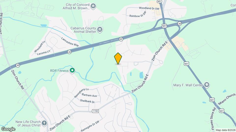 233 Aershire Ct Mapa y Detalles de la Ubicación