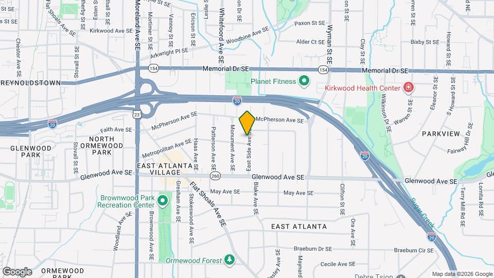 1446 Metropolitan Ave SE Map and Location Details