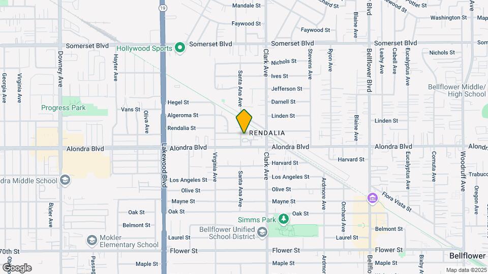 15806 Santa Ana Ave Map and Location Details