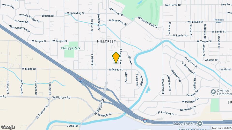 2510 S Stanley St Map and Location Details