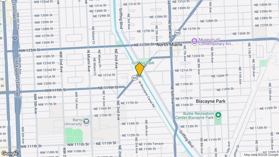 12001 W Biscayne Canal Rd Mapa y Detalles de la Ubicación