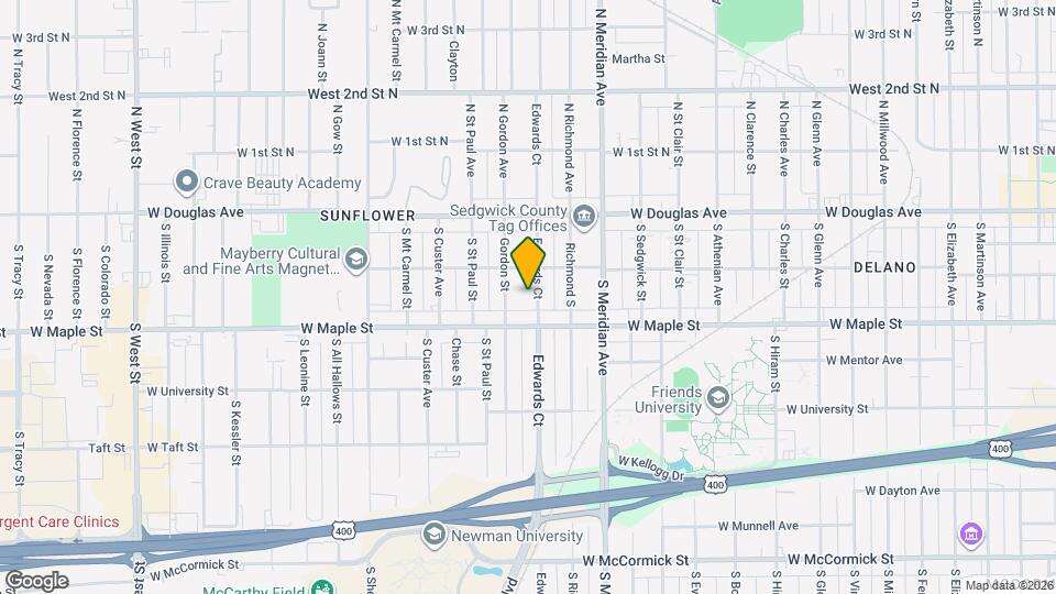 229 S Edwards Ave Mapa y Detalles de la Ubicación