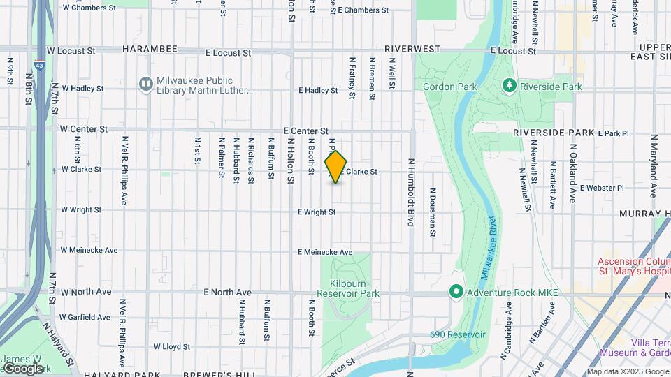 2546 N Pierce St Mapa y Detalles de la Ubicación