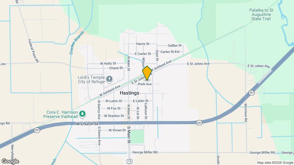 213 Park Ave Map and Location Details