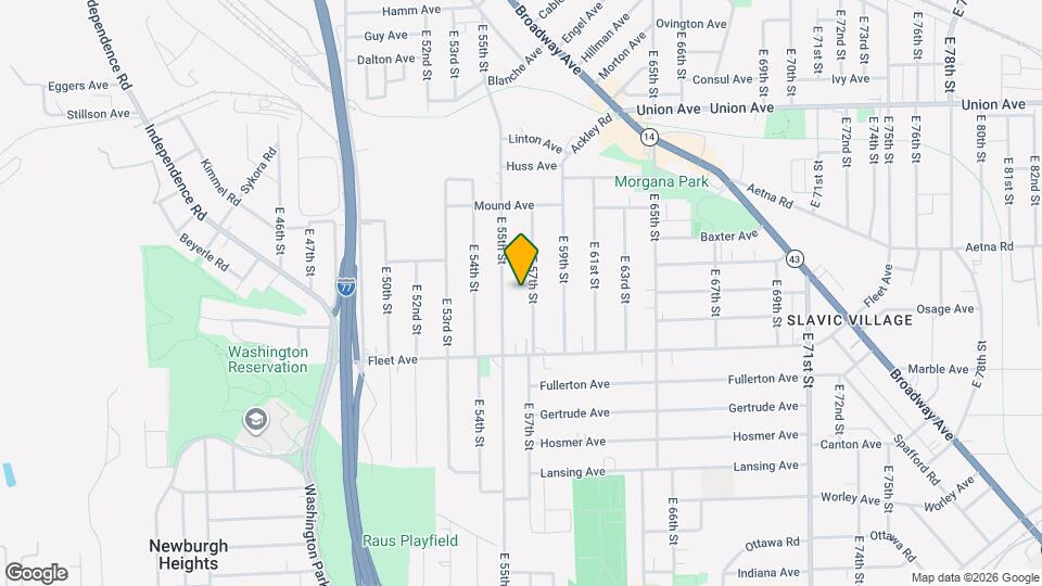 3690 E 57th St Map and Location Details