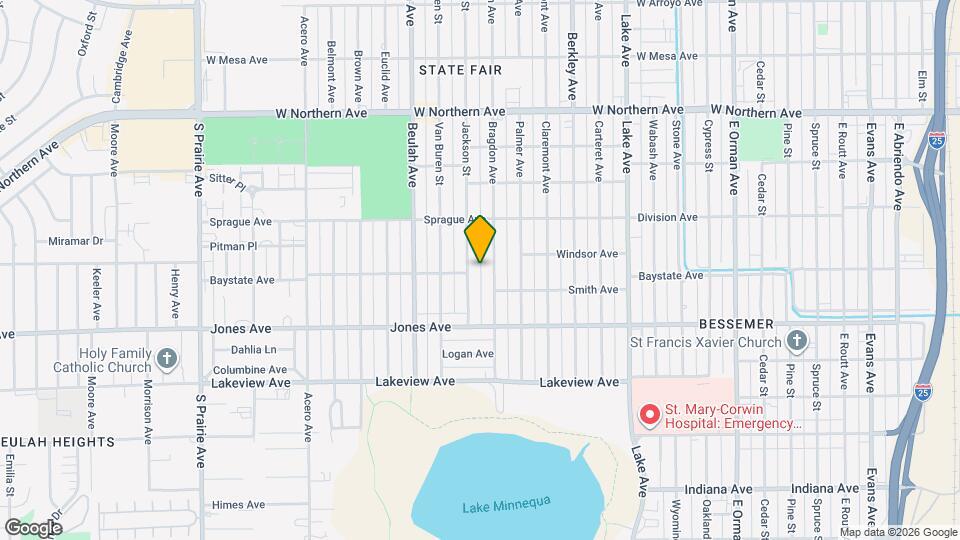 1640 Jackson St Mapa y Detalles de la Ubicación