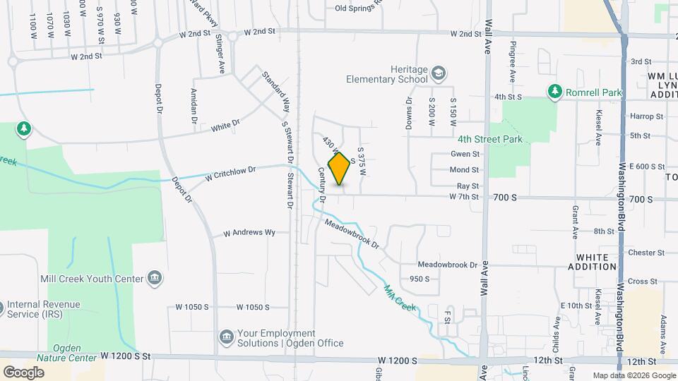 436 W 7th Street Mapa y Detalles de la Ubicación