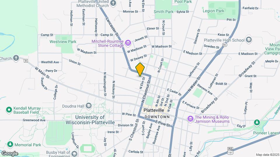 320 W Cedar St, Unit 320 W Cedar St Mapa y Detalles de la Ubicación