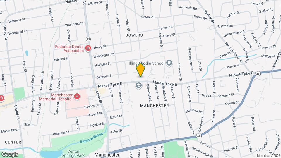 141 Middle Tpke E Map and Location Details