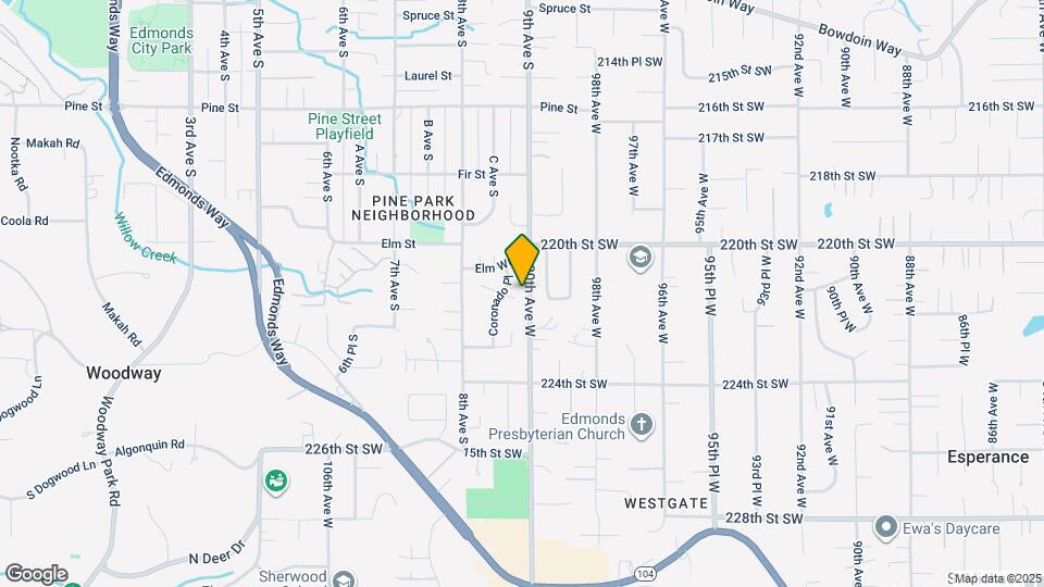 849 Poplar Way Map and Location Details