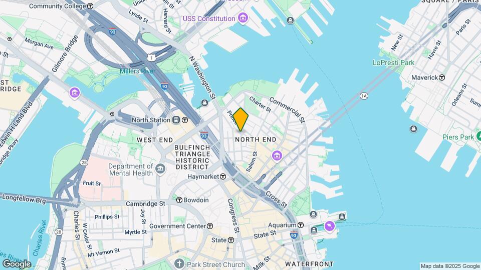 74 N Margin St, Unit 5R Map and Location Details