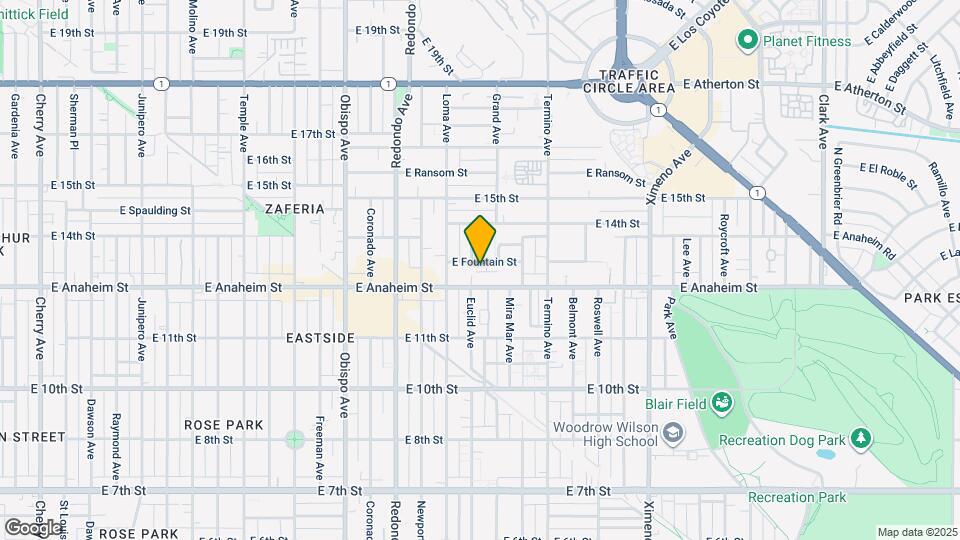 3710 E Fountain St Map and Location Details