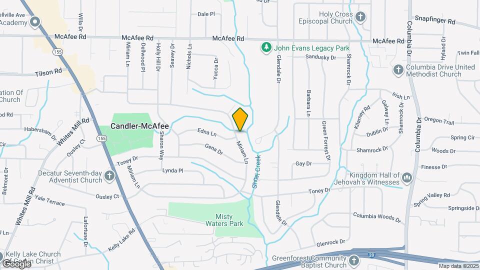 2416 Miriam Ln Map and Location Details