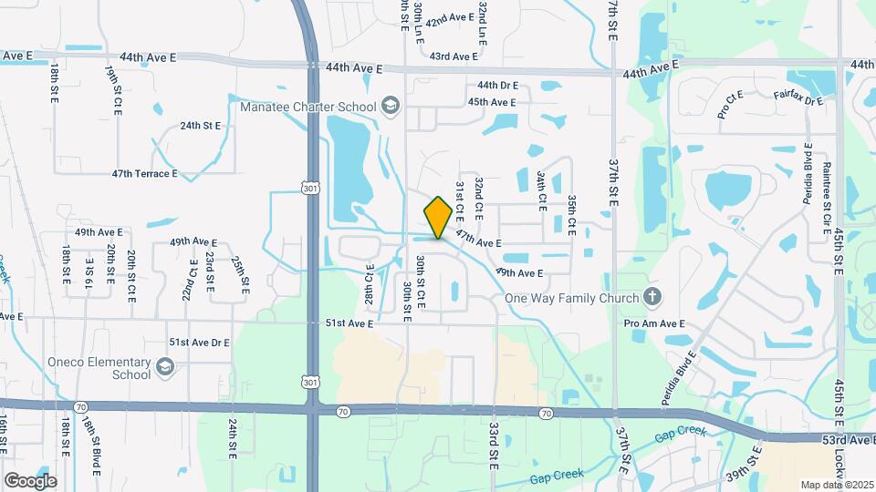 3015 48th Ave Dr E Map and Location Details