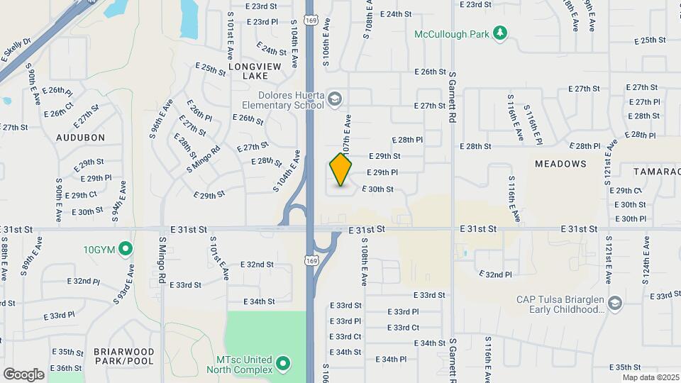 10619 E 30th St Map and Location Details