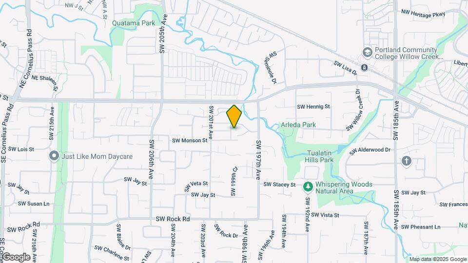 887 SW 198th Pl Map and Location Details