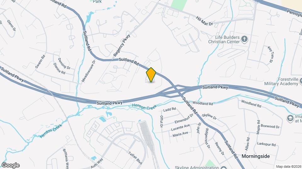 5853 Suitland Rd Map and Location Details