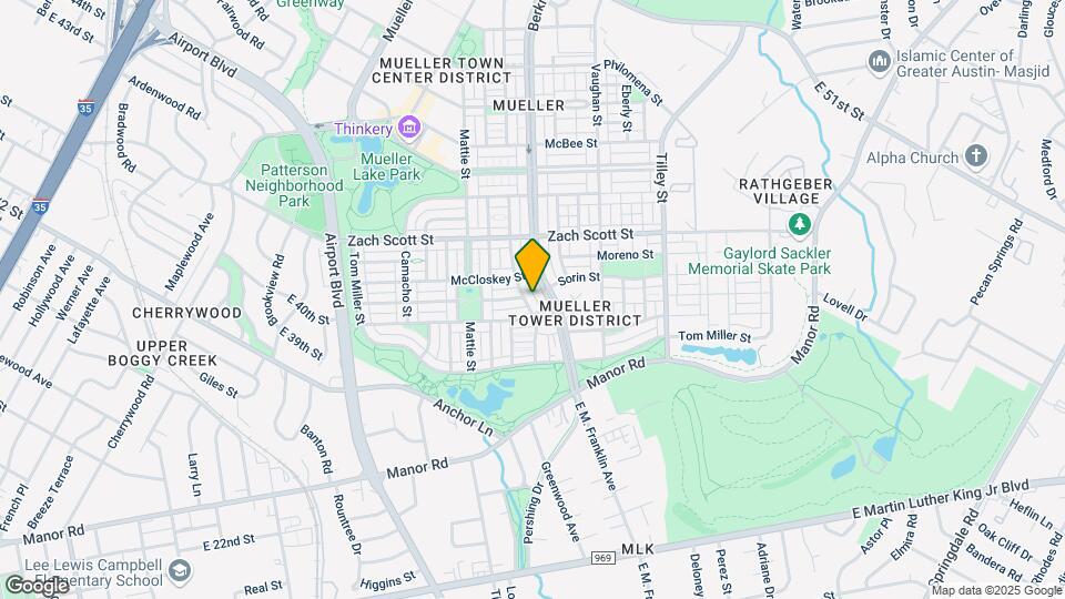 4013 Threadgill St Map and Location Details