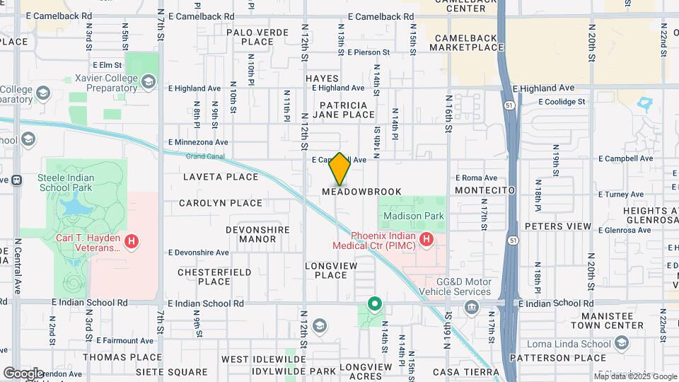 4411 N Longview Ave Mapa y Detalles de la Ubicación