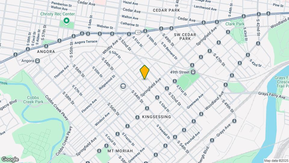 1223 S 53rd St Mapa y Detalles de la Ubicación