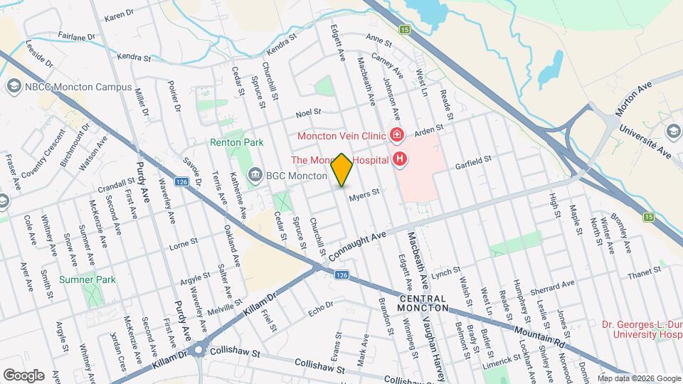 100 Lefurgey Av Map and Location Details