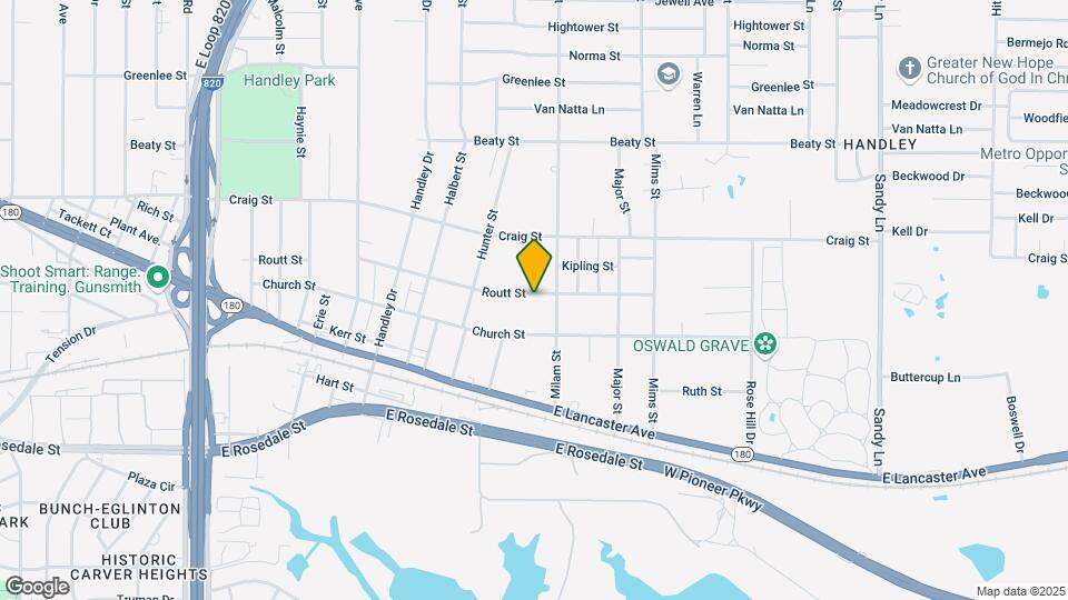 6852 Routt St Map and Location Details