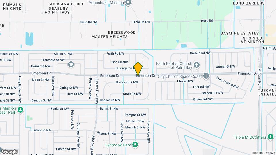 278 Emerson Dr NW Mapa y Detalles de la Ubicación