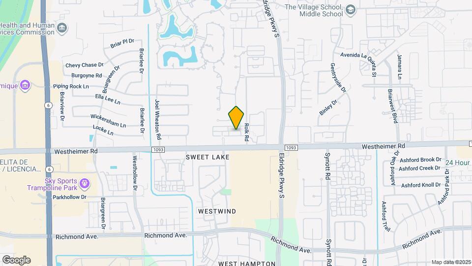 13611 Teal Bluff Ln Map and Location Details